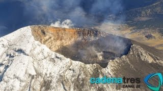 Revelan domo de lava en el Popocatépetl emiten medidas preventivas para el DF [upl. by Petronilla278]