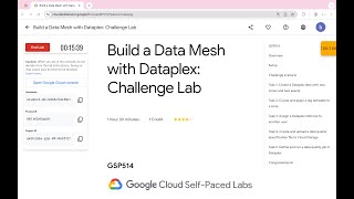 Build a Data Mesh with Dataplex Challenge Lab qwiklabs  GSP514  With Explanation🗣️ [upl. by Mellicent]