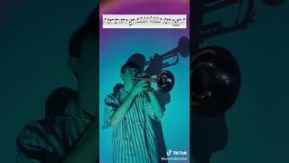 Shiver  Ed Sheeran Sheet music shiver Edsheeran trumpet music sheetmusic howto [upl. by Idnak]