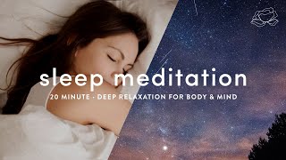 Guided Sleep Meditation amp Deep Relaxation 🌙 [upl. by Hsoj]