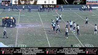 SPACE COAST PANTHERS VS CENTRAL FLORIDA SAINTS 14 PART 1 [upl. by Astiram]