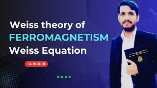 Ferromagnetism  Weiss Theory of Ferromagnetism  Derivation of Weiss Equation [upl. by Cormack]