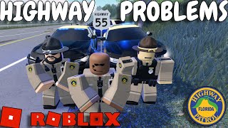 FHP HIGHWAY PROBLEMS Roblox ERLC FSRP [upl. by Hughmanick]