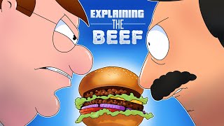 Explaining the BEEF Between Family Guy and Bobs Burgers [upl. by Wooster]