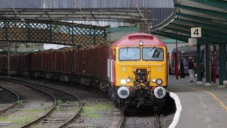 Trains at Carlisle Station  6th April 2009 [upl. by Nylad]