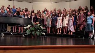 Waukee Prairieview 8th grade choir [upl. by Hurwitz]