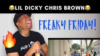 Lil Dicky  Freaky Friday feat Chris Brown Official Music Video  REACTION [upl. by Llecrad]