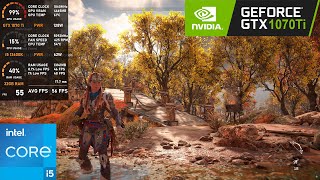 GTX 1070 Ti  Horizon Forbidden West  All Graphics Settings Tested [upl. by Nivlek]