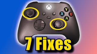 How to Fix Analog Drift on XBOX Series XS Controller moving on its own jittery wrong direction [upl. by Biel]