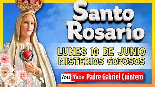 🌹 EL SANTO ROSARIO DE HOY lunes 10 de junio de 2024 🌸 LOS MISTERIOS GOZOSOS  Padre Gabriel Quintero [upl. by Aehsal159]