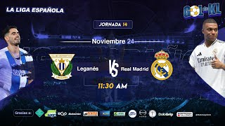 🔴Gool de KL  Leganés vs Real Madrid  YSKL El Salvador  241124 [upl. by Iolande]