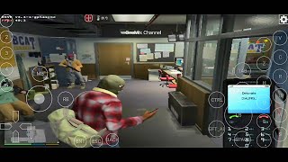 Grand Theft Auto V【DARKOS】SD855【NO ROOT】Emulator PC For ANDROID [upl. by Jaffe560]