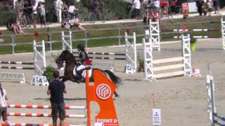 CSO Poney 2C Benjamin CLEMENCE PETITJEAN [upl. by Araem]