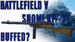 Suomi KP31 Buff Comparison  Battlefield V [upl. by Saber]