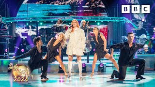 Anne Marie and Clean Bandit perform Cry Baby in the Ballroom ✨ BBC Strictly 2024 [upl. by Nauqan29]