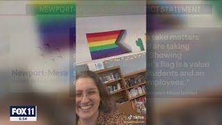 Orange County teacher’s TikTok video raising concern [upl. by Sileray630]