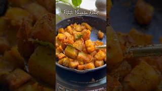 Potato Masala Roast  Written recipe in description ‼️ South cookery recipes [upl. by Nefen]