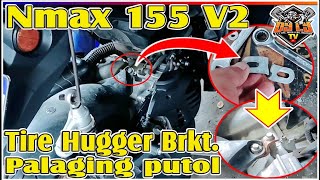 Nmax Tire hugger brkt palaging putol [upl. by Stranger494]