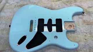 Fender Stratocaster P90 Pickup Conversion  Bare Knuckle Nantucket 90 [upl. by Enneire132]