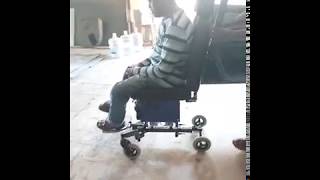 Car transfer system wheelchair cum car seat [upl. by Aneleairam]