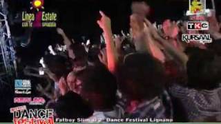 FATBOY SLIMLignano Danceamp Festival LignanoVideo TV [upl. by Drofnelg117]