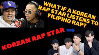 KOREAN Rap Star First Time Listening to Filipino Rap Music Gloc9 ft Flow G Halik [upl. by Ambrosius241]