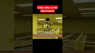 Little John Uses Galvanized Square Steel in the Backrooms backrooms littlejohn galvanized meme [upl. by Ahseinad]