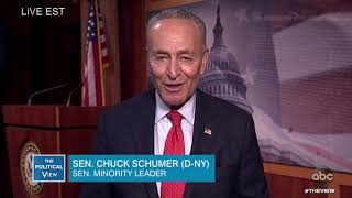 Sen Schumer on Impeachment Trial Previous Comments on Clinton Trial  The View [upl. by Gnek704]