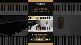 Was bedeutet eigentlich C7 alt am Piano [upl. by Siramed]