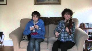 Miss Thorntons amp The Primrose Lasses  Tin Whistle amp Fiddle [upl. by Chaves]