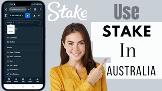 How To Use Stake App In Australia  Using Stake In Australia Tutorial [upl. by Tillinger109]