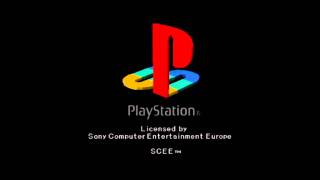 PlayStation PS one Load Up Screen [upl. by Airda]