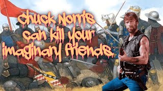 CHUCK NORRIS VS 5000 Knights and 5000 Zombies Ultimate Epic Battle Simulator [upl. by Primalia]