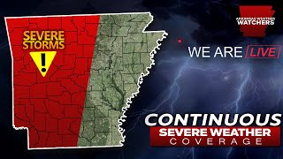 LIVE 🚨  Arkansas Severe Weather Continuous Coverage arwx [upl. by Sibeal]