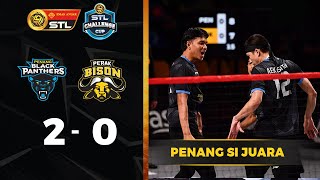 Final Challenge Cup 2023  Penang Black Panthers 2  0 Perak Bison  Emas Anuar STL 202223 [upl. by Constancia]