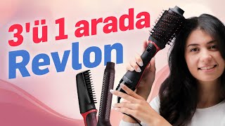 TEK ADIMDA KURUT VE ÅžEKÄ°LLENDÄ°R  Revlon One Step Blow Dry SaÃ§ Kurutma ve Åžekillendirici [upl. by Shorter]