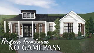 BLOXBURG Modern Farmhouse NoGamepass [upl. by Ladew]