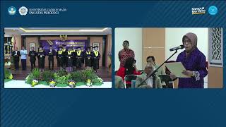 Pelepasan Wisudawanwisudawati Program Pascasarjana amp Pengambilan Sumpah Psikolog Periode IV 2223 [upl. by Econah]