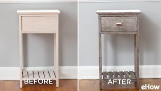 How To Stain Wood With Steel Wool And Vinegar [upl. by Ketty]