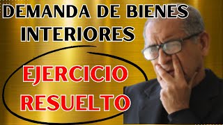 Demanda de Bienes Interiores de una Economia ABIERTA EJERCICIO RESUELTO [upl. by Bradwell754]