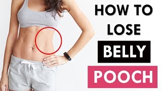 How To Lose Belly Pooch Fast🏁  10 Minute Lower Belly Fat Shredder [upl. by Arianna]