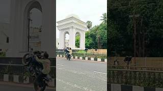 👑 Pondicherry 🚀viralvideo rider youtube 220f stunt king happiness [upl. by Rebeca191]