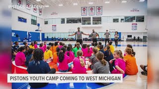 The Pistons Academy returns to West Michigan in June [upl. by Sadiras]