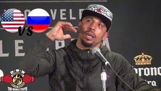 ANDRE WARD RUSSIANS ARE TRYING TO TAKE OUR SPOT THERE IS A USARUSSIAN RIVALRY [upl. by Nidnal]