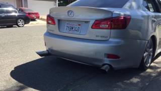 Straight Pipe Lexus is250 quotBlast Pipesquot [upl. by Setiram]