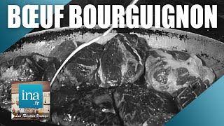 Recette  Le bœuf bourguignon Grandmère  Archive INA [upl. by Javier200]