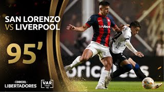 CONMEBOL LIBERTADORES  REVISIÓN VAR  SAN LORENZO VS LIVERPOOL [upl. by Atreb]