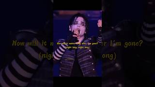 My Chemical Romance  Disenchanted MusicLyrics legend foryou lyrics mcr mtv emo [upl. by Mccurdy]