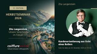 Herbstseminar 2024 Coiffure Suisse – Zita Langenstein [upl. by Laicram]