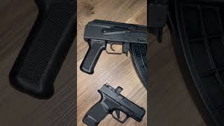 AK Pistol You’ve Never Seen Before Glock 19 Hellcat and Mini Draco 762 [upl. by Aronson]